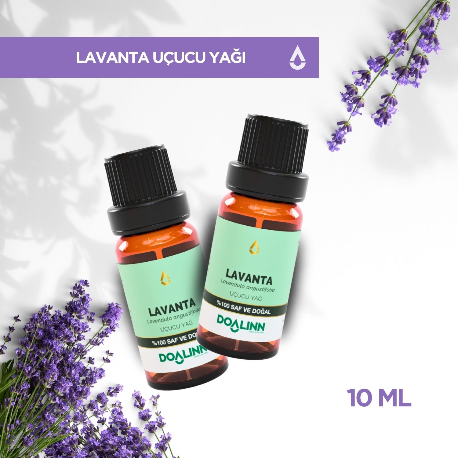 Lavanta Uçucu Yağı (Lavandula angustifolia) 10 ml.
