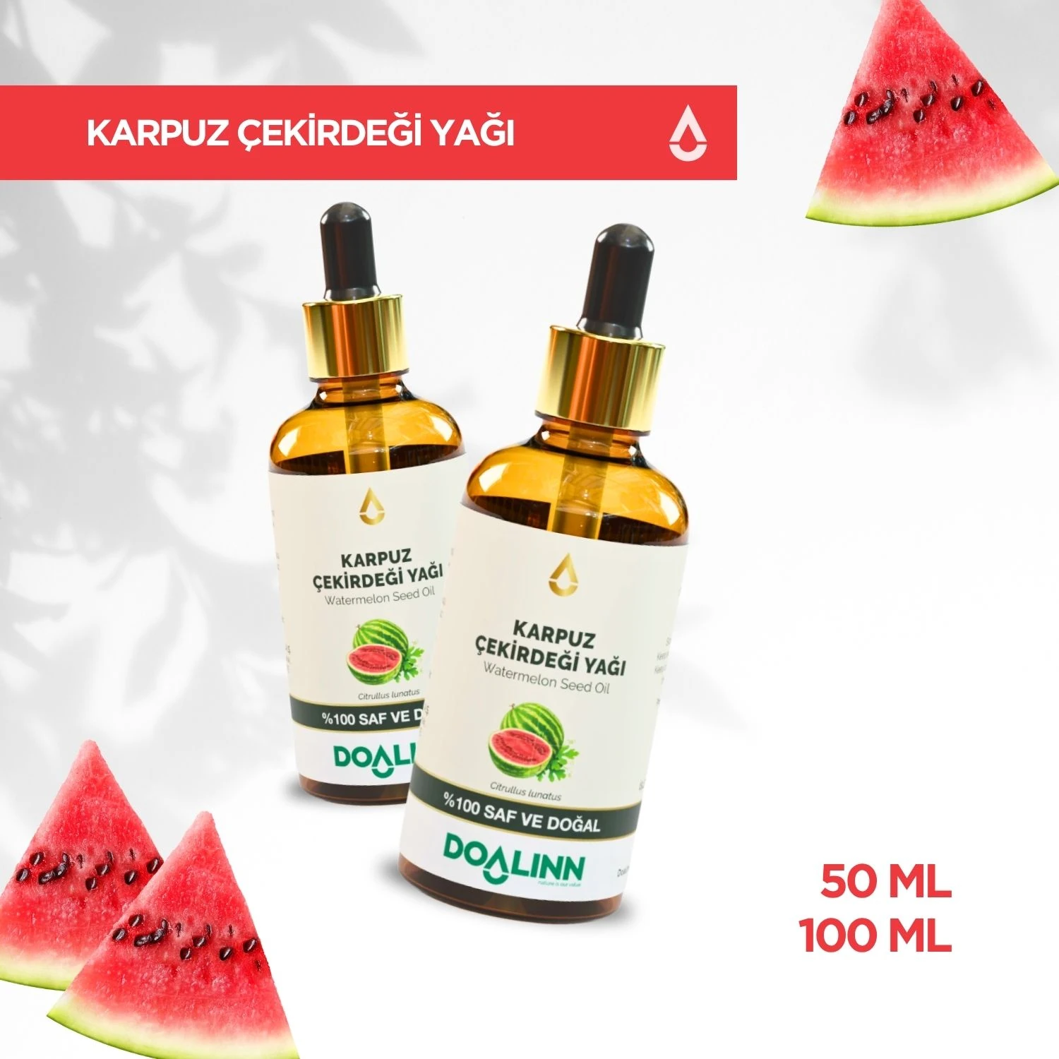 Karpuz Çekirdeği Yağı (Citrullus lunatus)