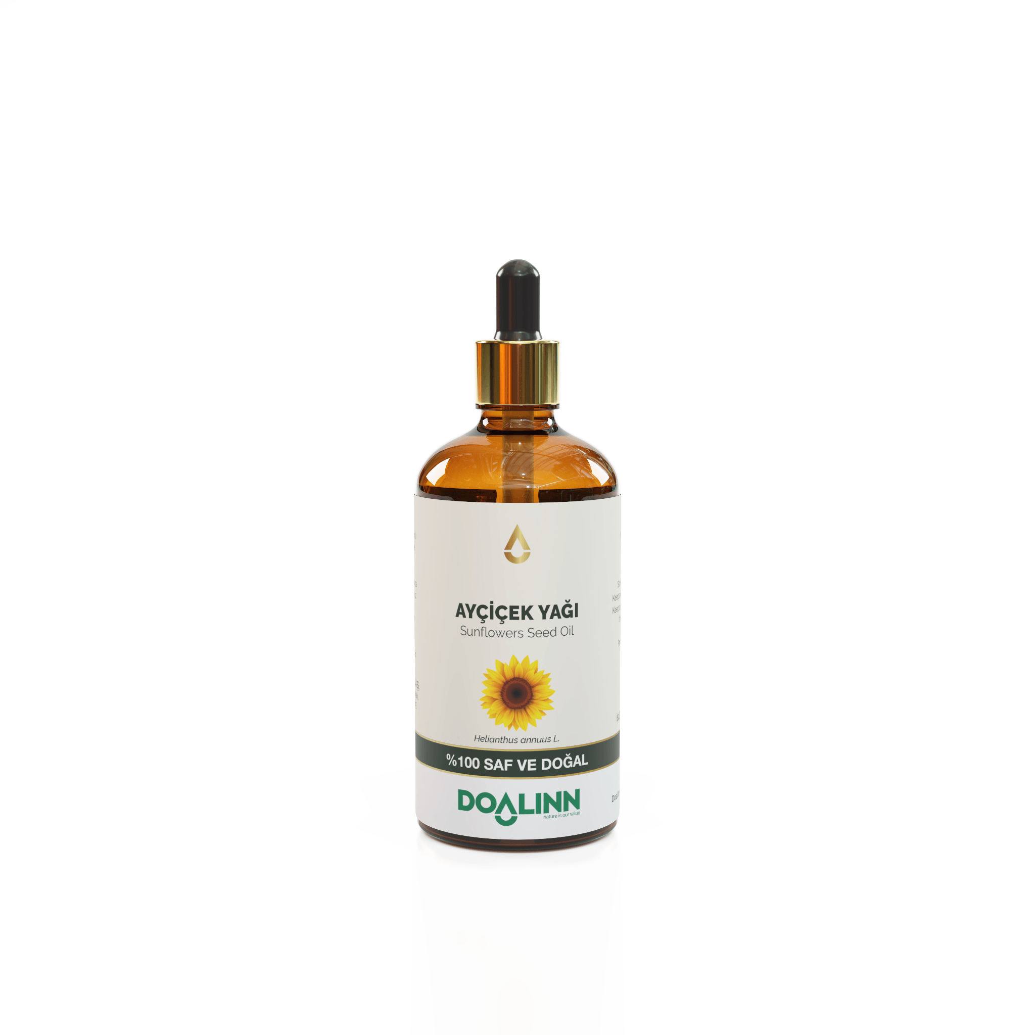 Ayçiçek Yağı 100 ml. (Helianthus annuus L.) 