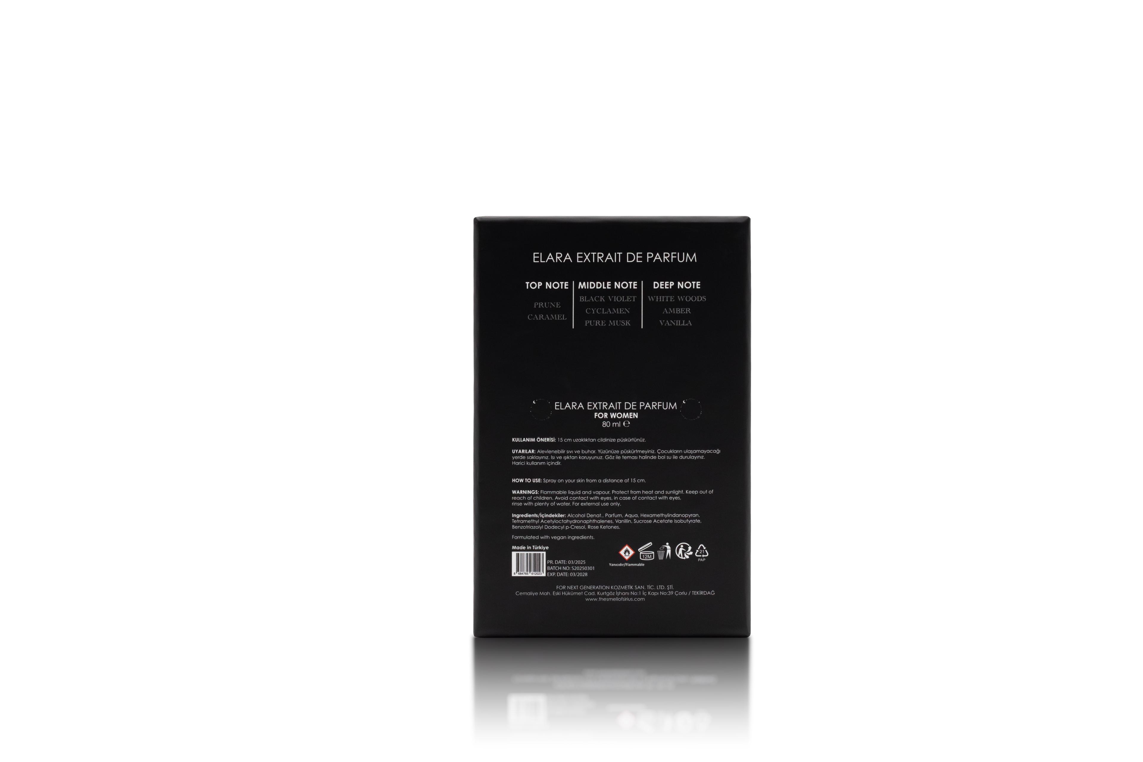 ELARA EXTRAIT DE PARFUM FOR WOMEN