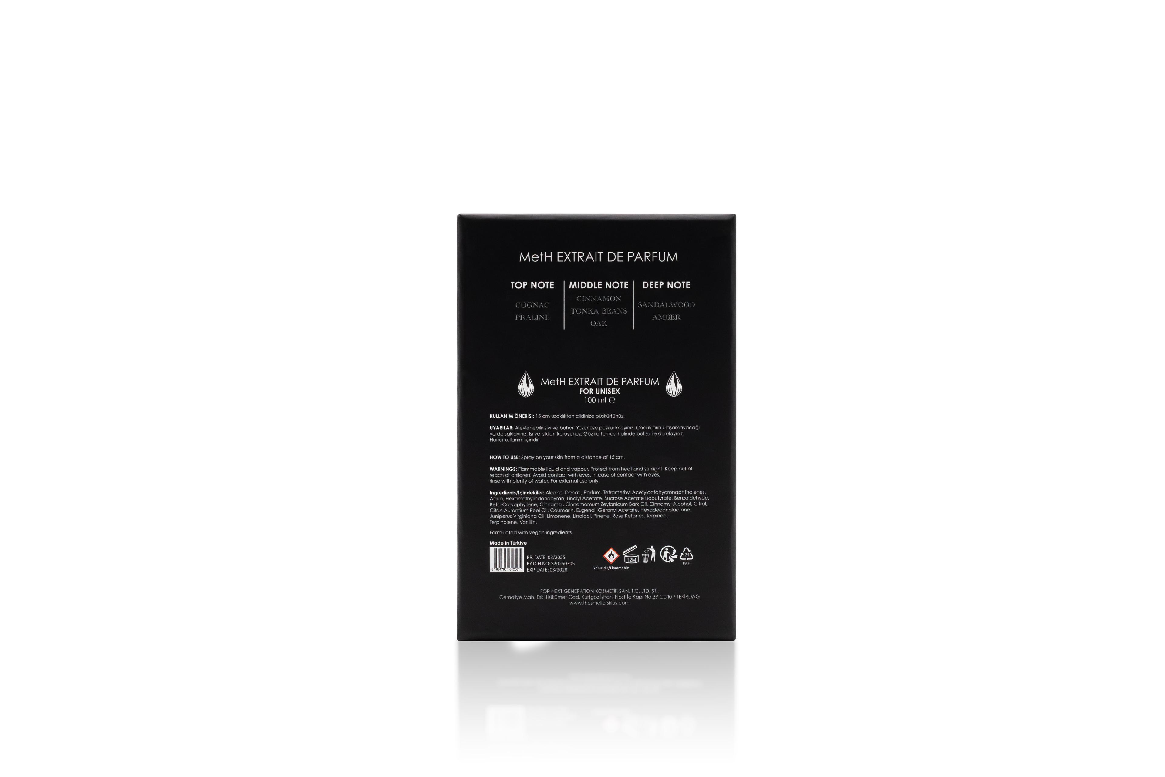 MetH EXTRAIT DE PARFUM FOR UNISEX