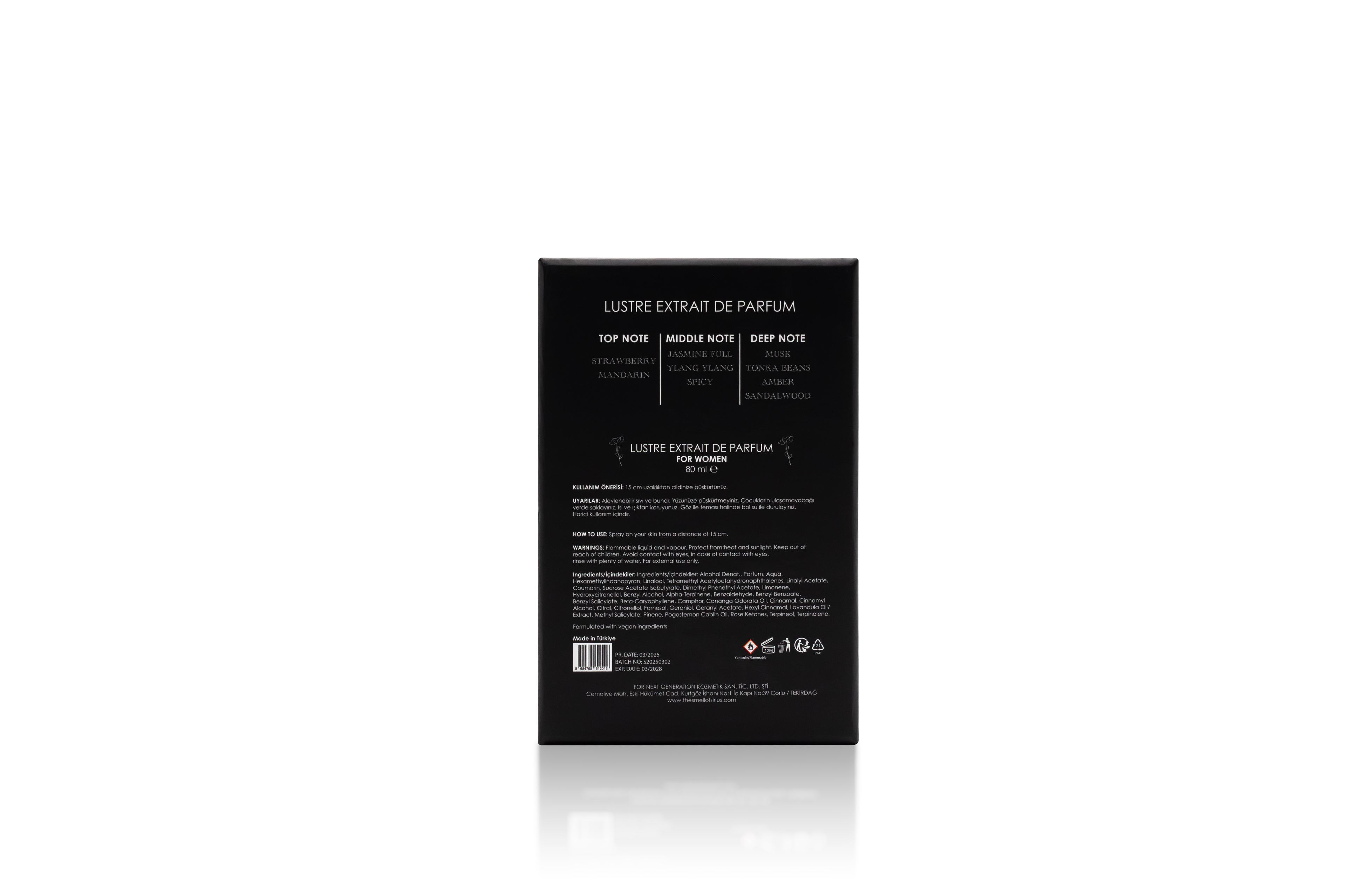 LUSTRE EXTRAIT DE PARFUM FOR WOMEN