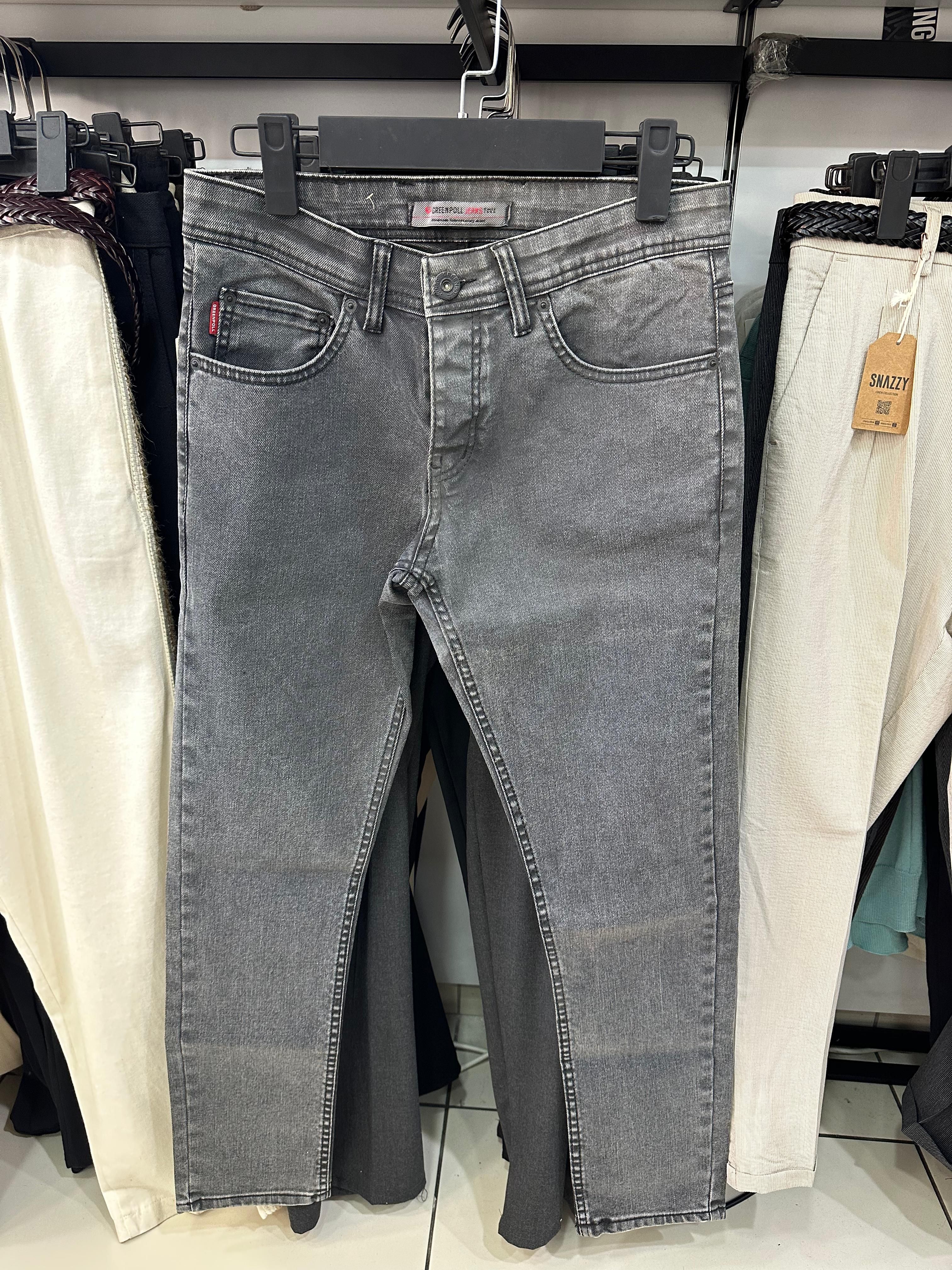 Slim Fit Jean - Koyu Gri