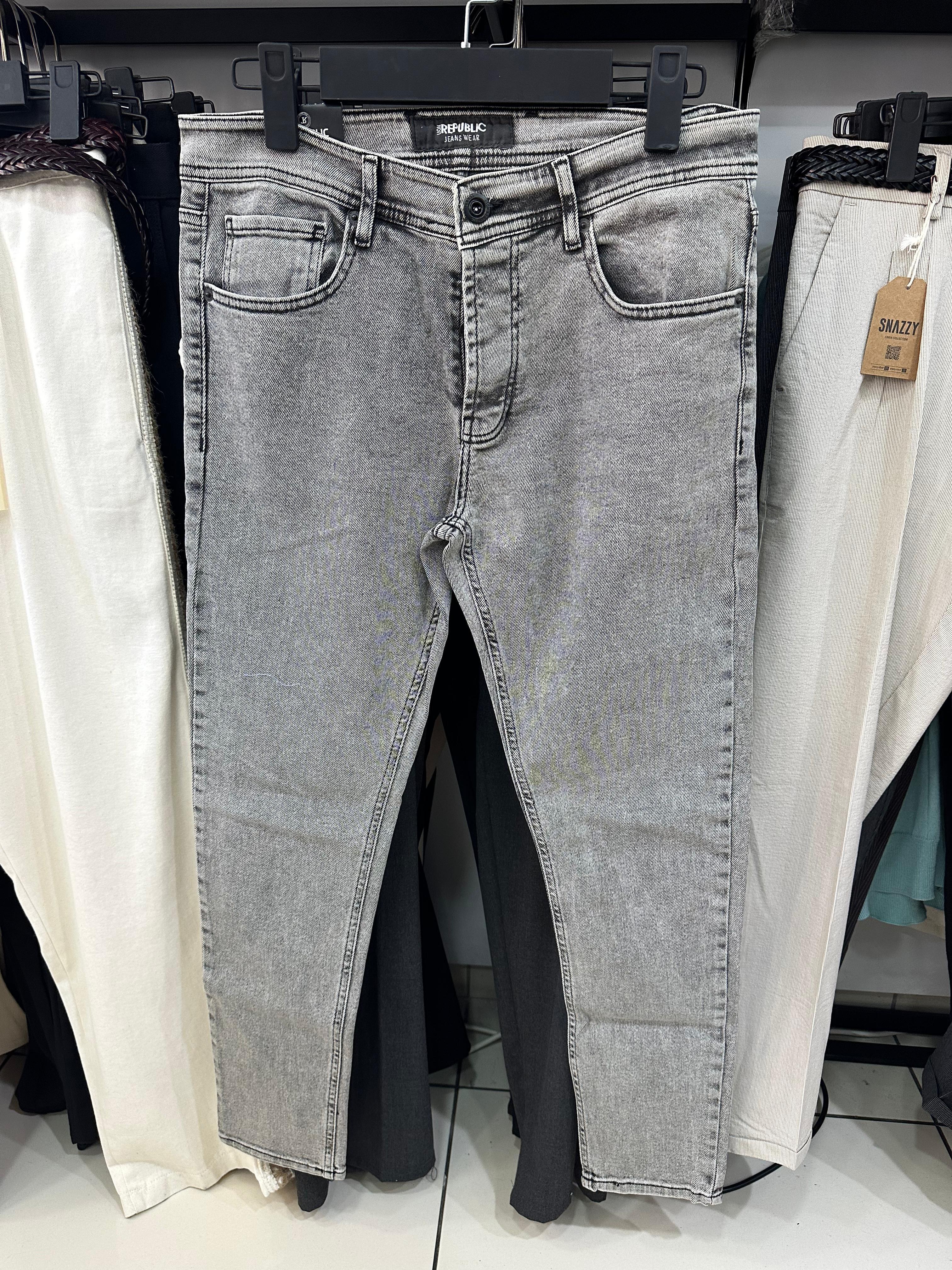 Slim Fit Jean - Gri