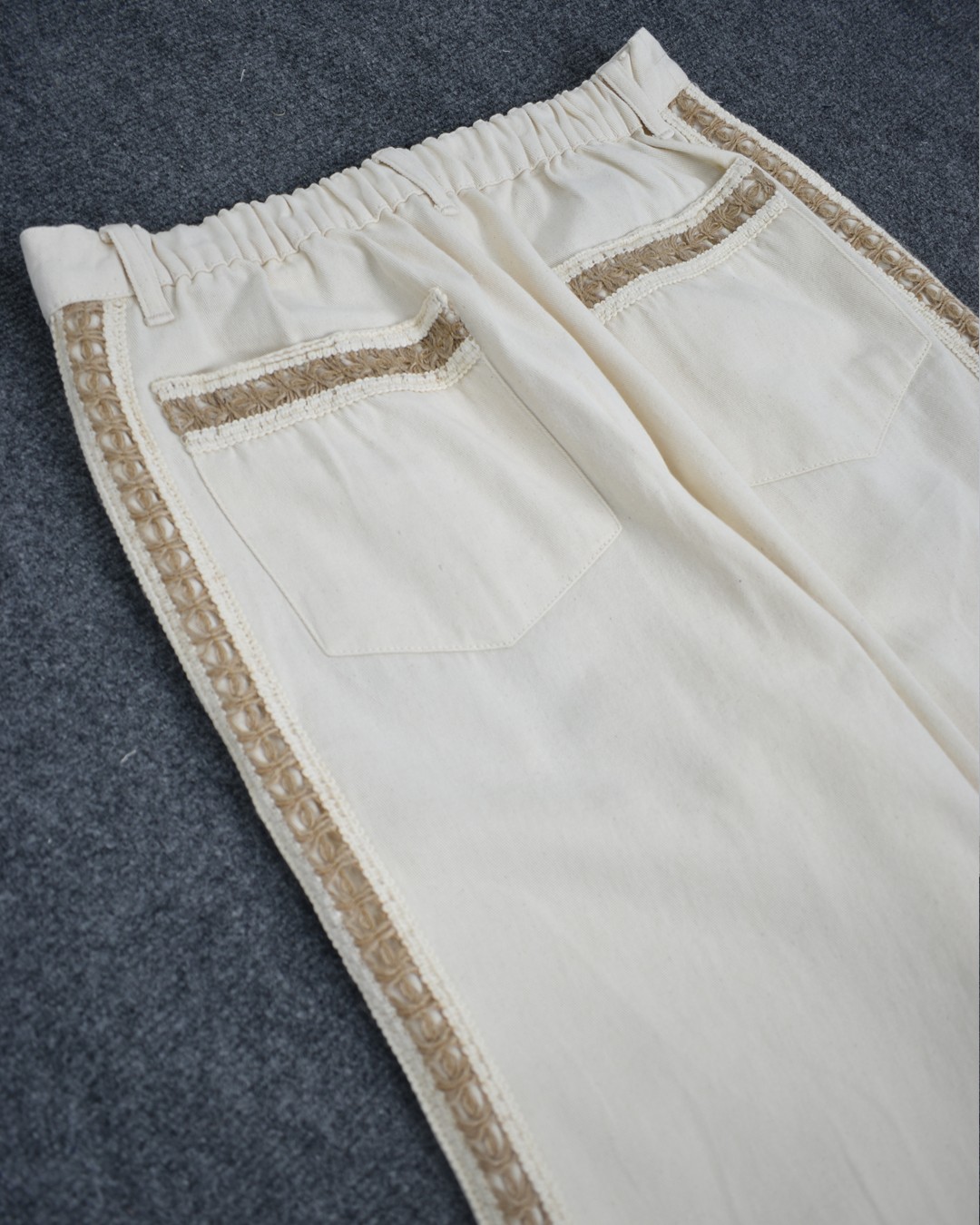Desenli Baggy Pantolon