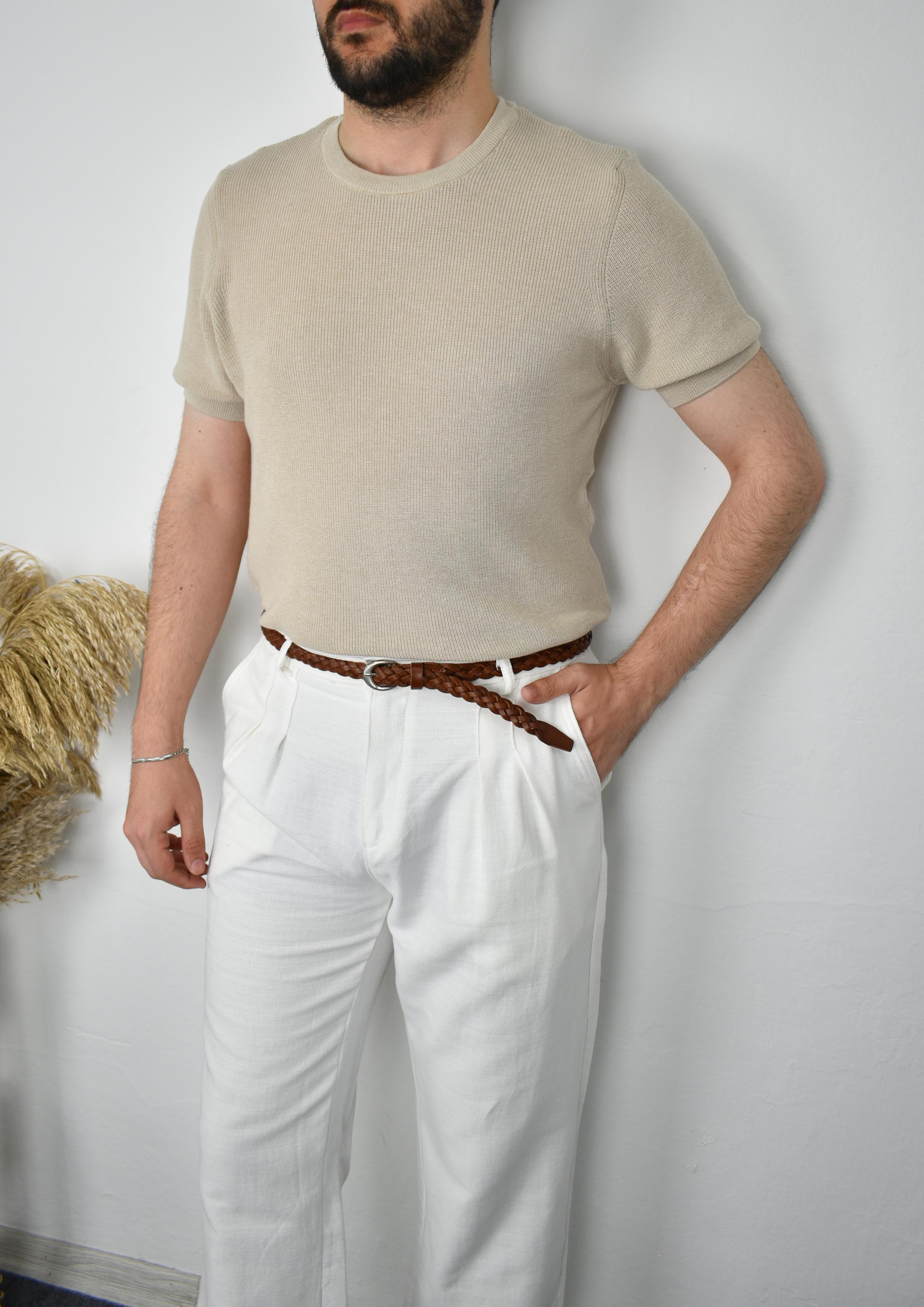 Basic Triko - Krem
