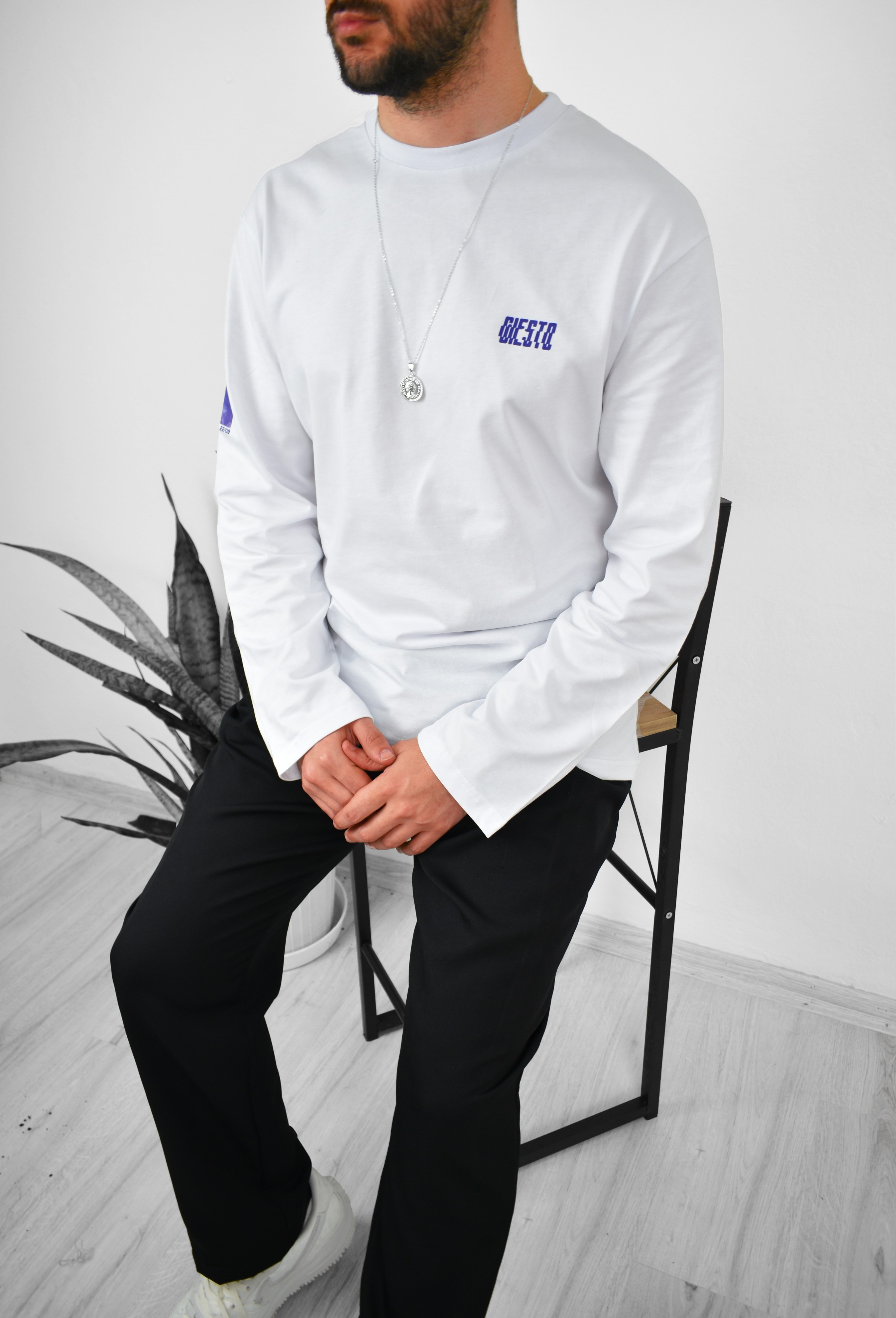 Oversize Desenli Sweatshirt