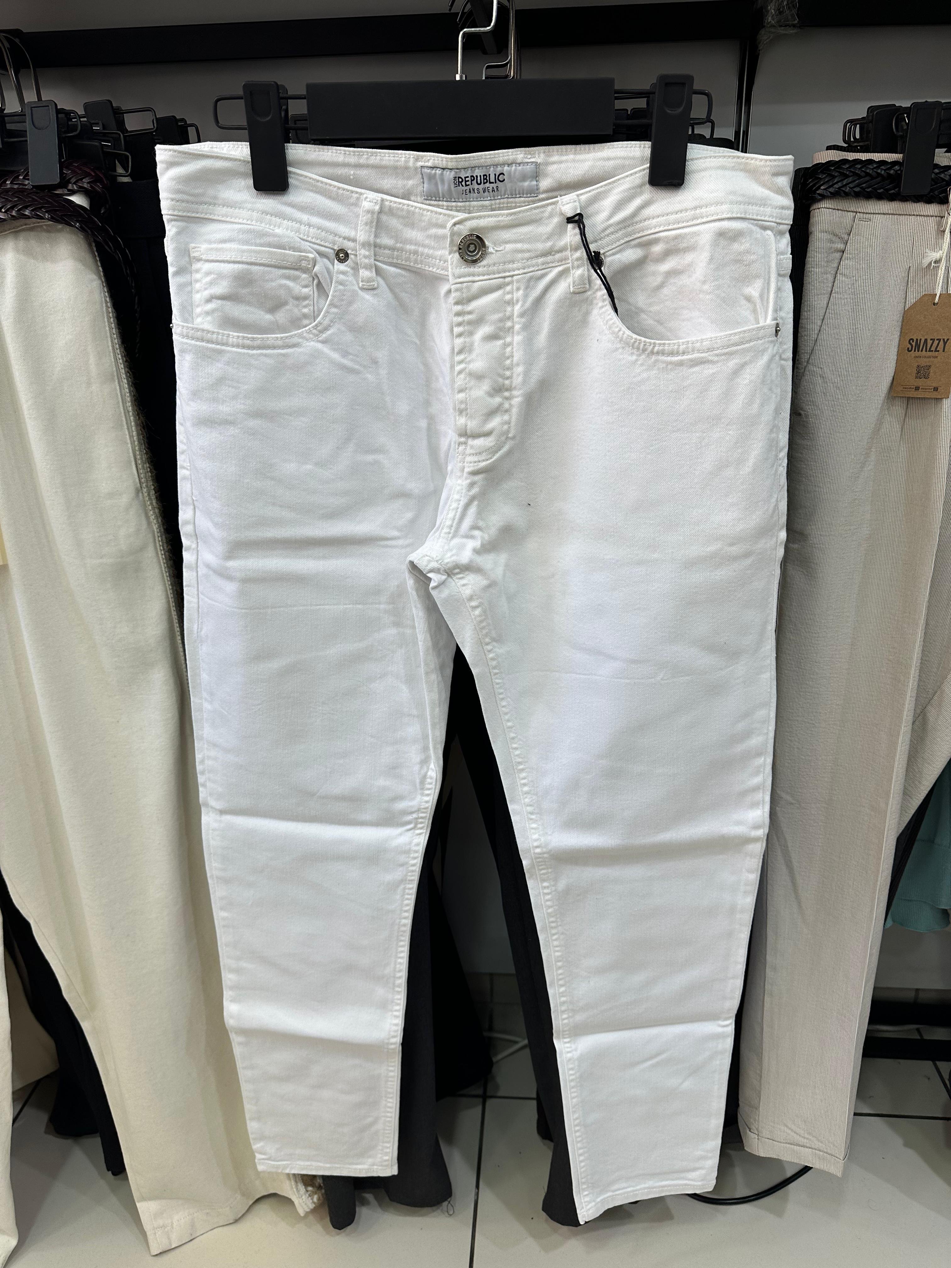 Slim Fit Jean - Beyaz