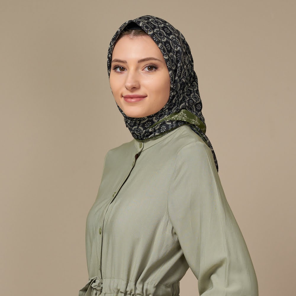 Monalisa El Dikişli Digital Pamuk Dg-100 1760 Mix Paket Eşarp