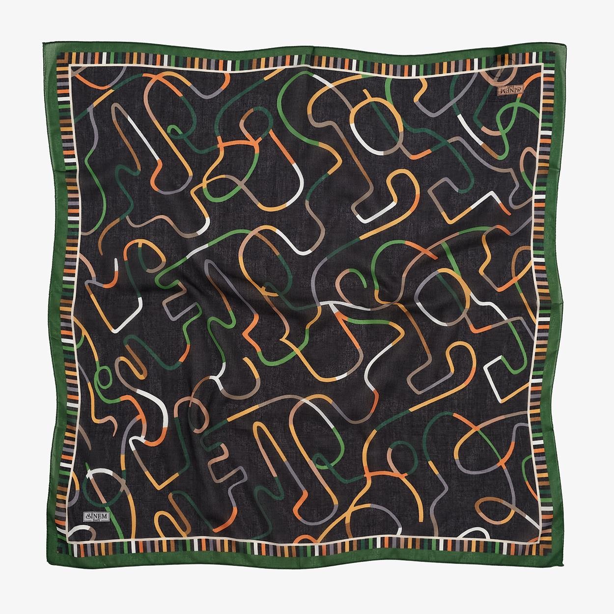 Sinem Digital Soft Cotton Dg-100 3977 Mix Package Scarf