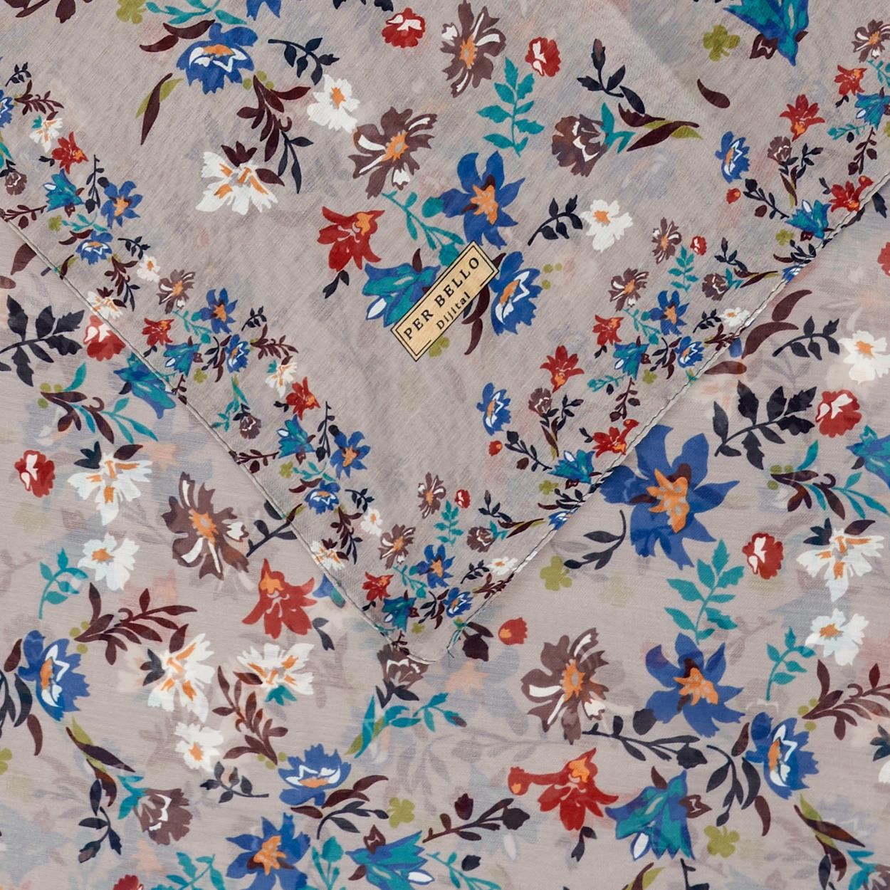 Perbello Dijital Coton Dg-100 3888 Mix Paket Eşarp