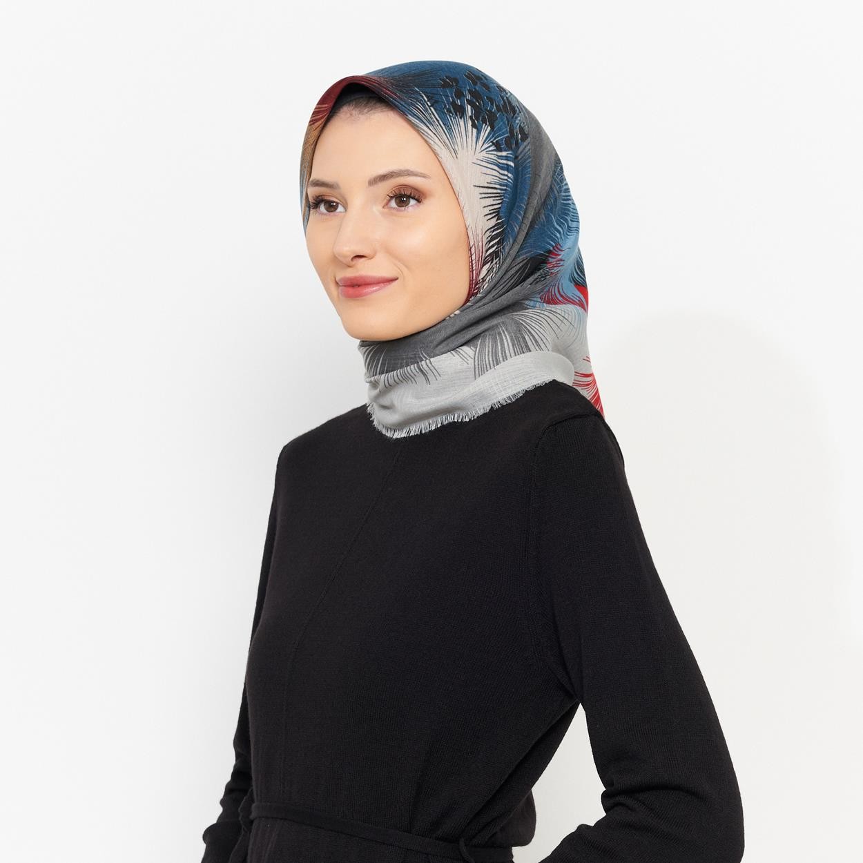 Sinem Kareli Koton Emp-100 AZ19 Mix Paket Eşarp