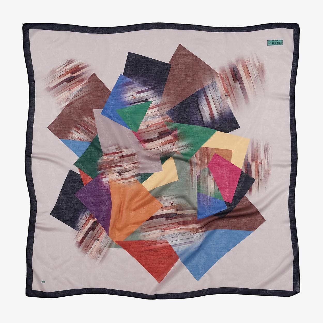 Perbello Digital Coton Dg-100 3765 Mix Package Scarf