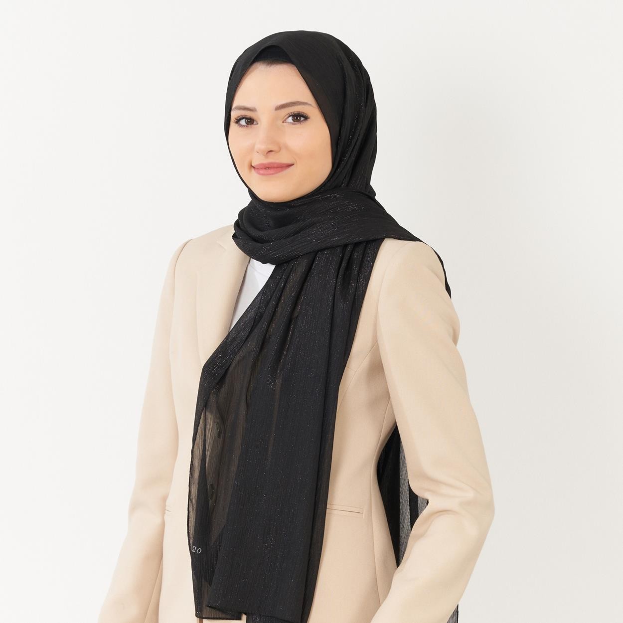 شال بيكاسو فضي يوريو شيفون Db-190