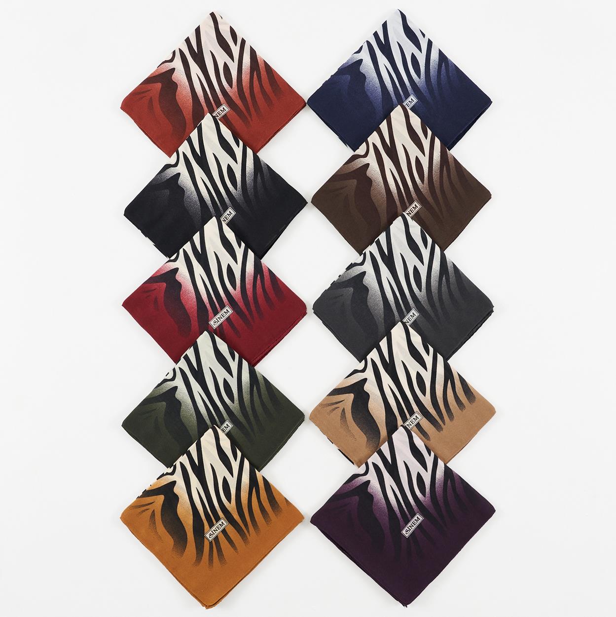 Sinem Bambu Winter Emp-100 AS32 Mix Package Scarf