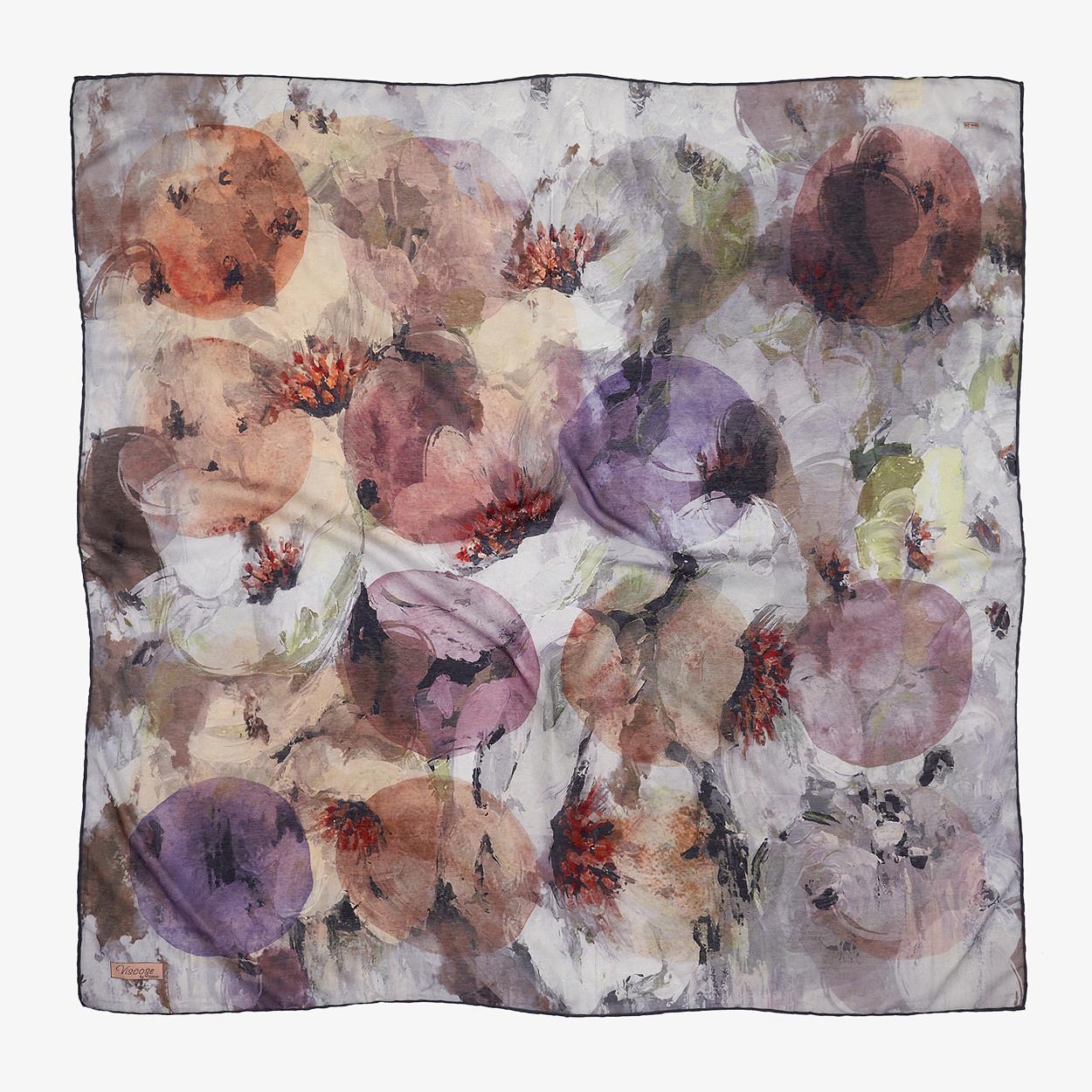 Picasso El Dikişli Hibrit Digital Viscose Dg-100 3142 Mix Paket Eşarp