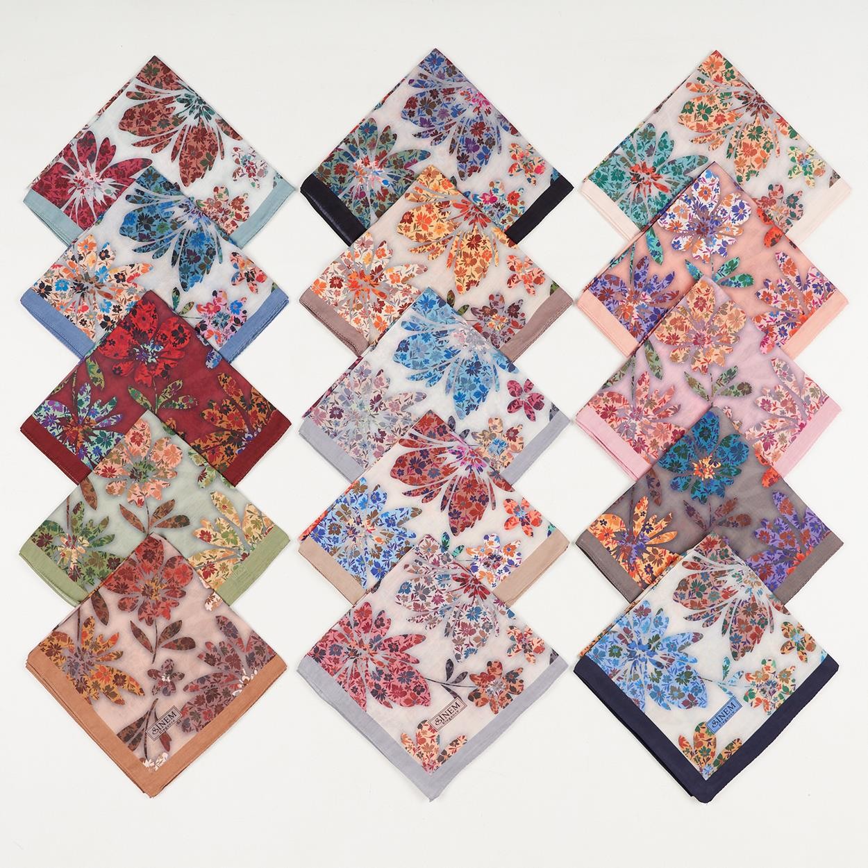 Sinem Elegance Digital İndia Dg-100 5679 Mix Paket Tülbent