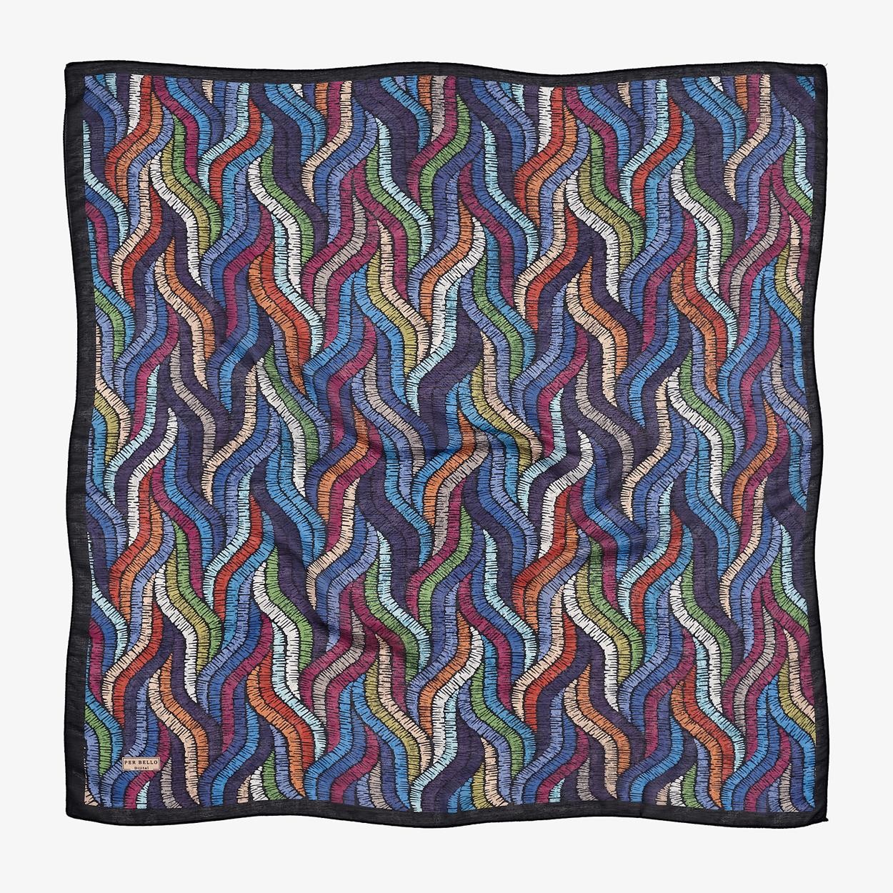 Perbello Digital Coton Dg-100 3784 Mix Package Scarf