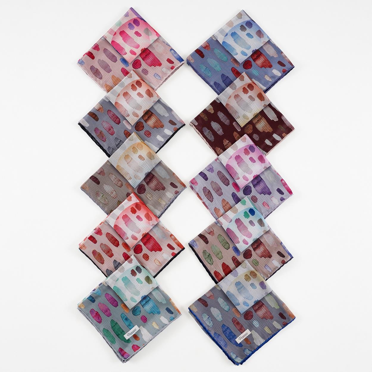 Picasso El Dikişli Hibrit Digital Kristal DG-100 AU09 Mix Paket Eşarp