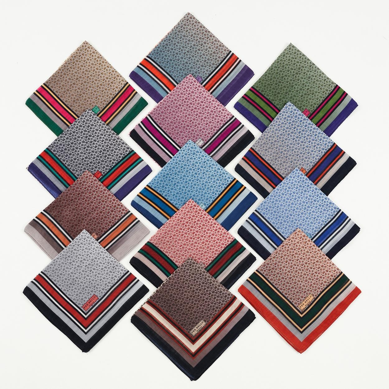 Perbello Digital Coton Dg-100 3851 Mix Package Scarf