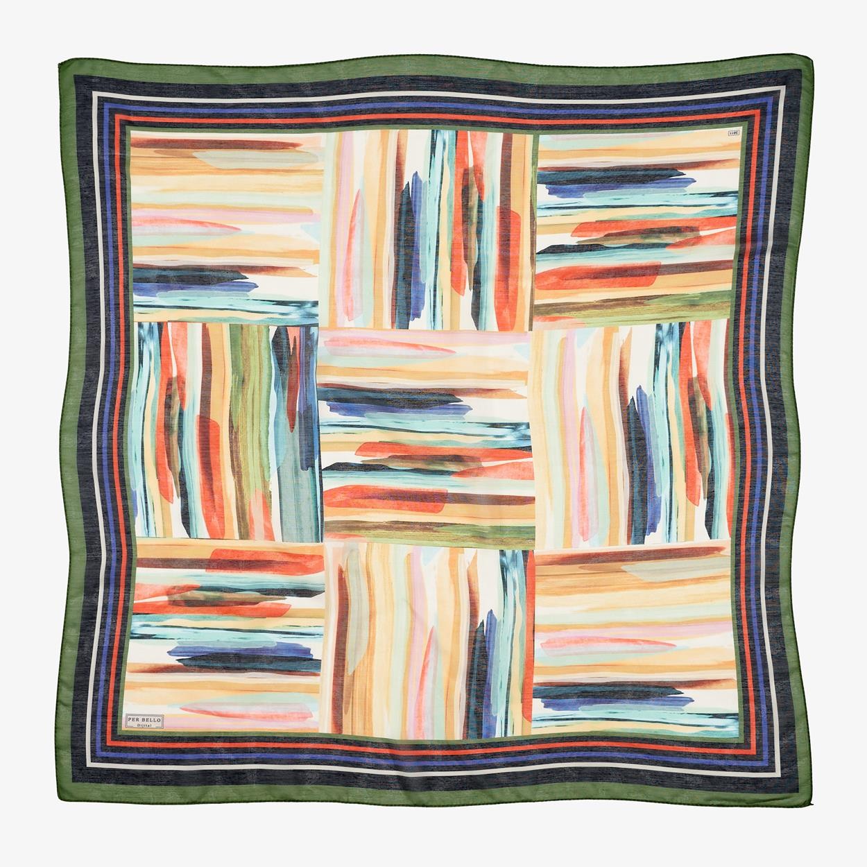 Perbello Digital Coton Dg-100 3811 Mix Package Scarf