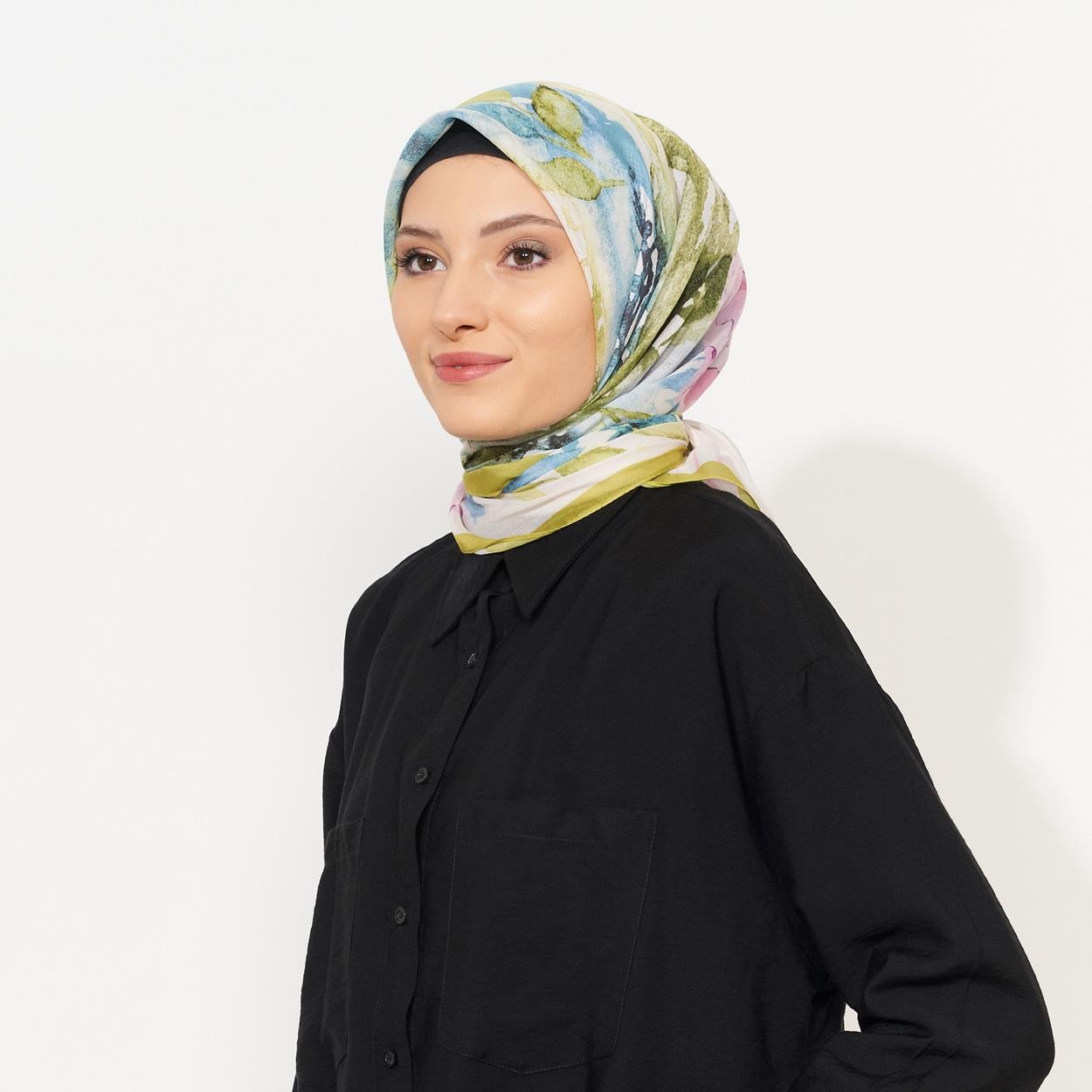 Sinem Elegance Digital India Dg-100 2579 Mix Package Cheesecloth
