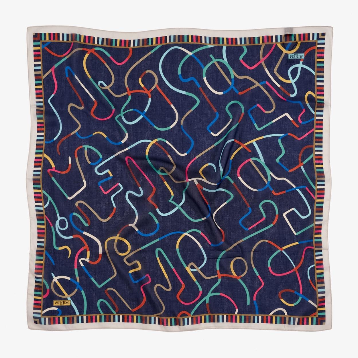 Sinem Digital Soft Cotton Dg-100 3977 Mix Package Scarf