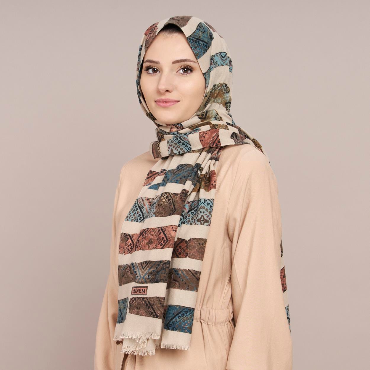 Sinem Angora Kışlık Emp-190 AD58 15 Mix Paket Şal
