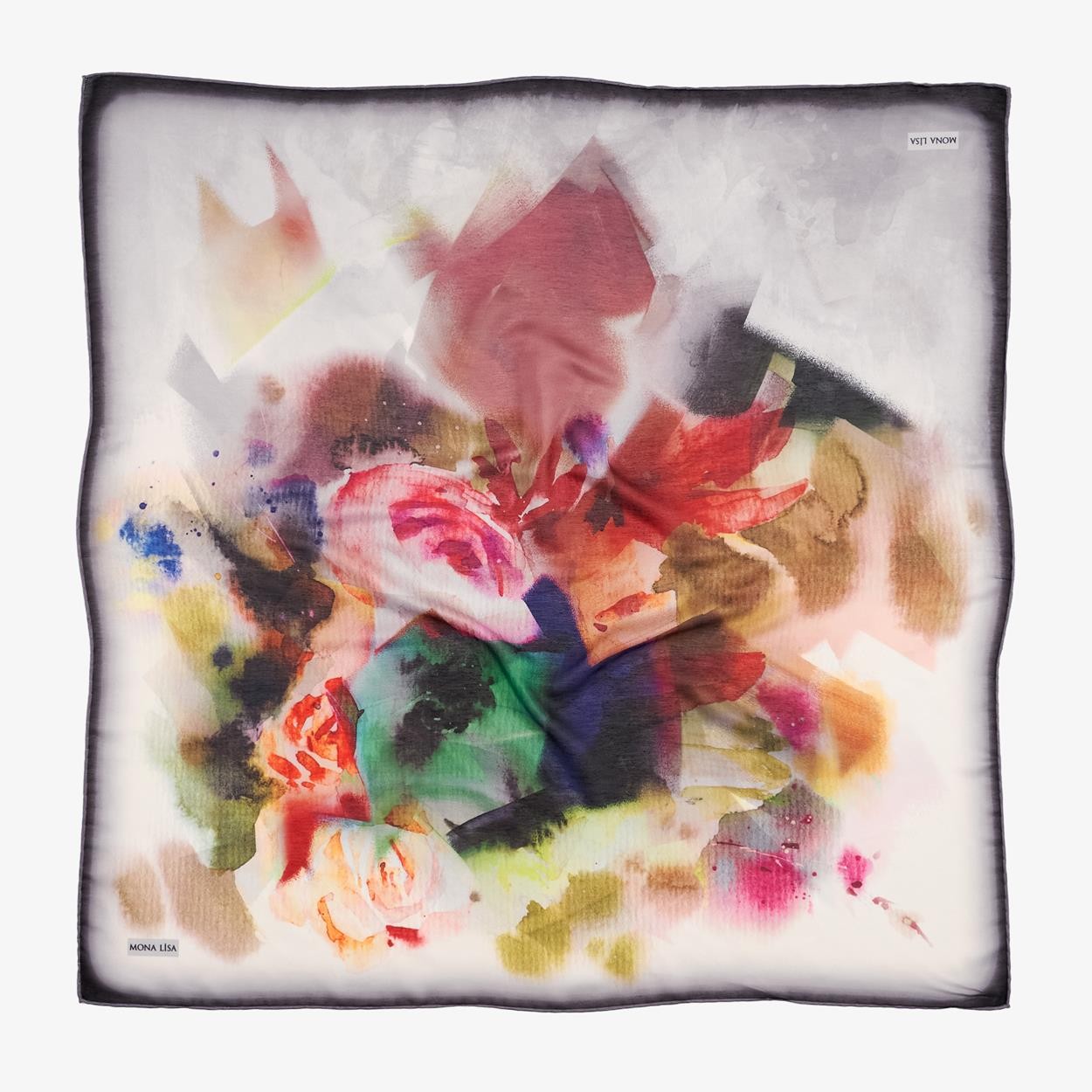 Monalisa Hand Stitched Digital Soft Cotton Dg-100 2838 Mix Package Scarf
