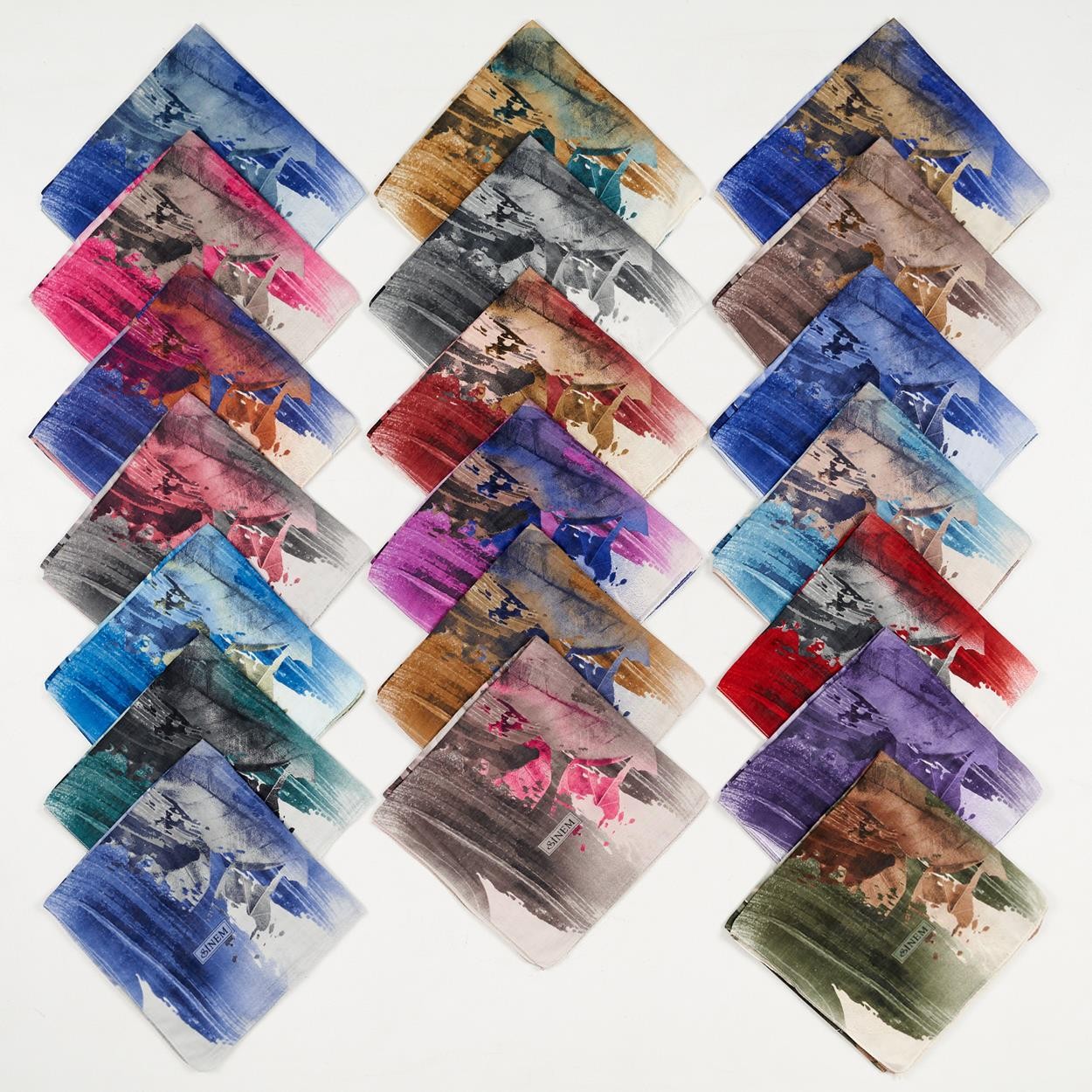 Sinem İndia Emp-100 BF74 Mix Paket Tülbent