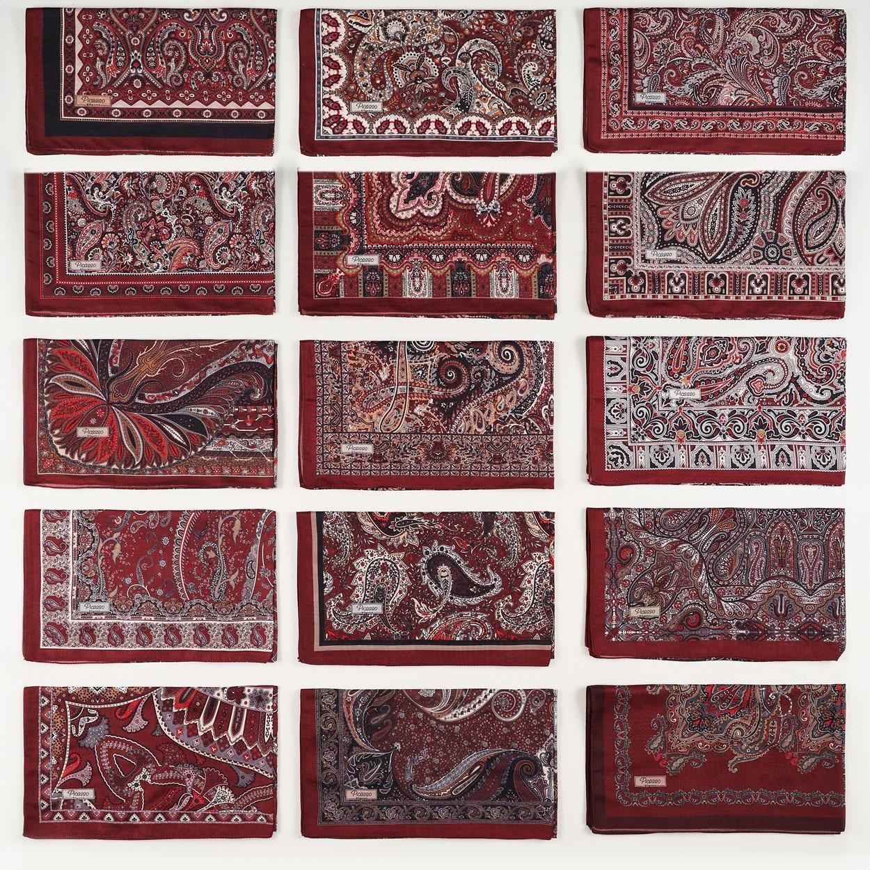 Picasso Digital Elegance Dg-190 Bordo Serisi Mix Paket Şal