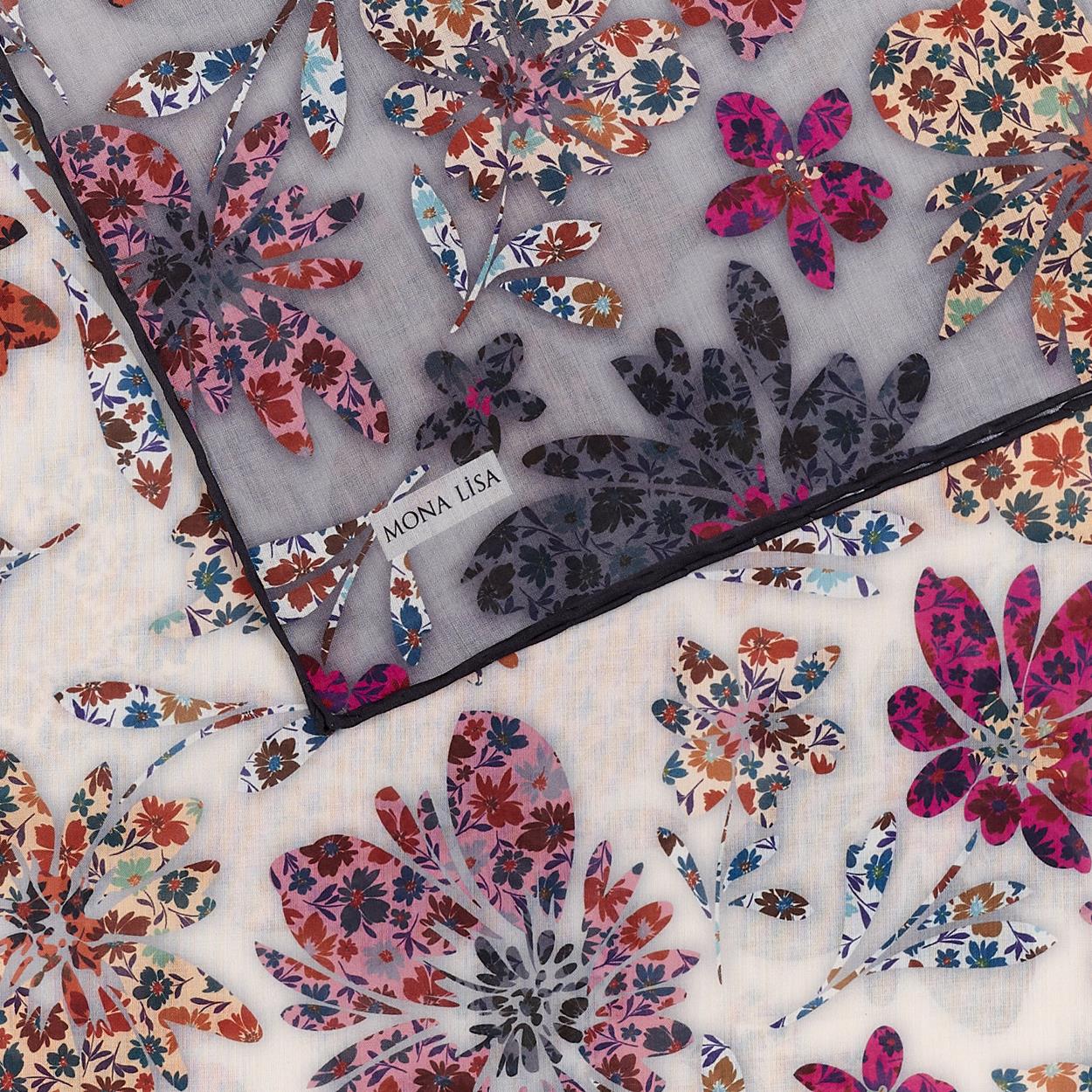 Monalisa Hand Stitched Digital Soft Cotton Dg-100 1812 Mix Pack-2 Scarf