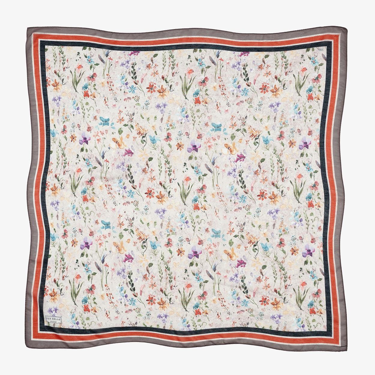 Perbello Digital Coton Dg-100 3794 Mix Package Scarf