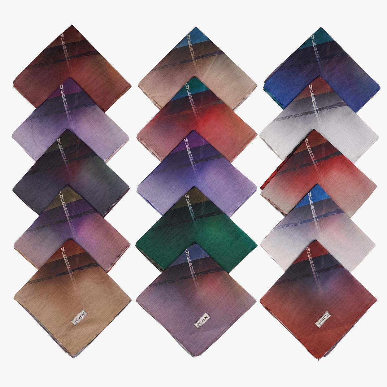 Sinem Dijital İndia Dg-100 6478 Mix Paket Tülbent