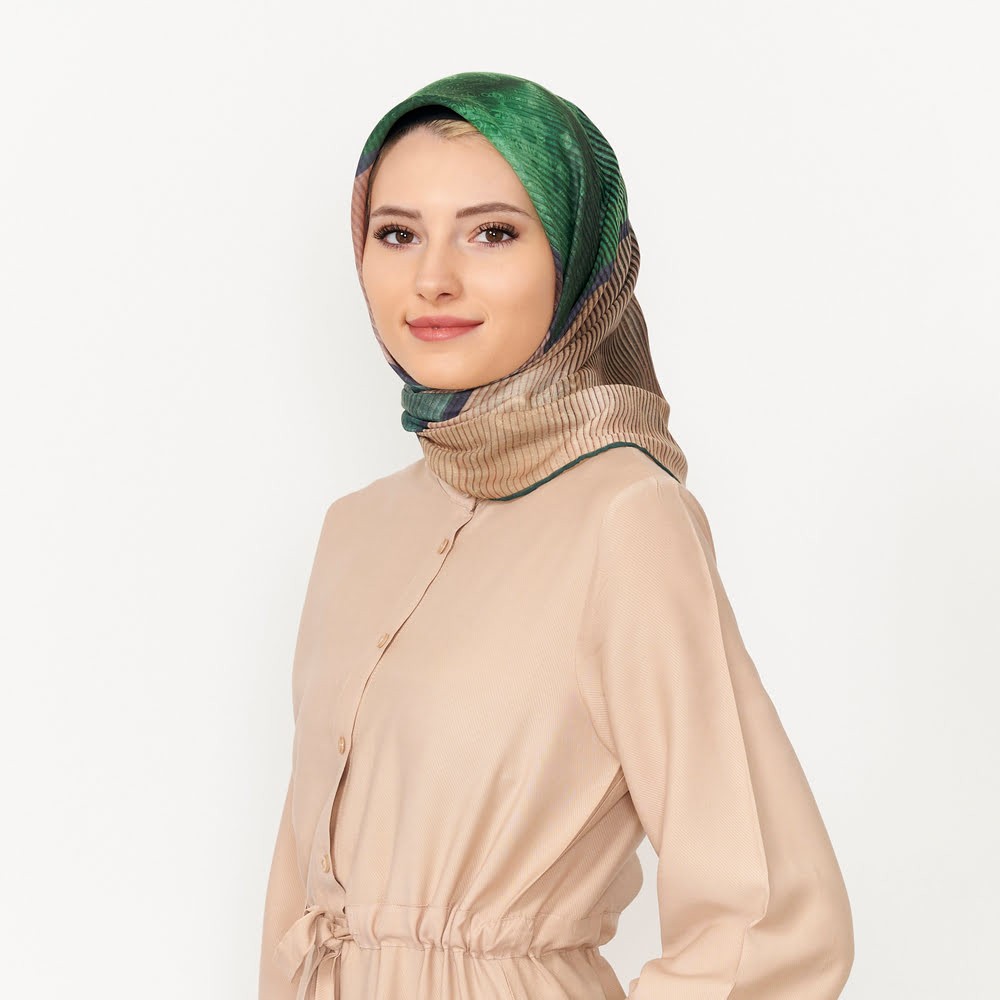 Monalisa El Dikişli Digital Pamuk Dg-100 1813 Mix Paket Eşarp