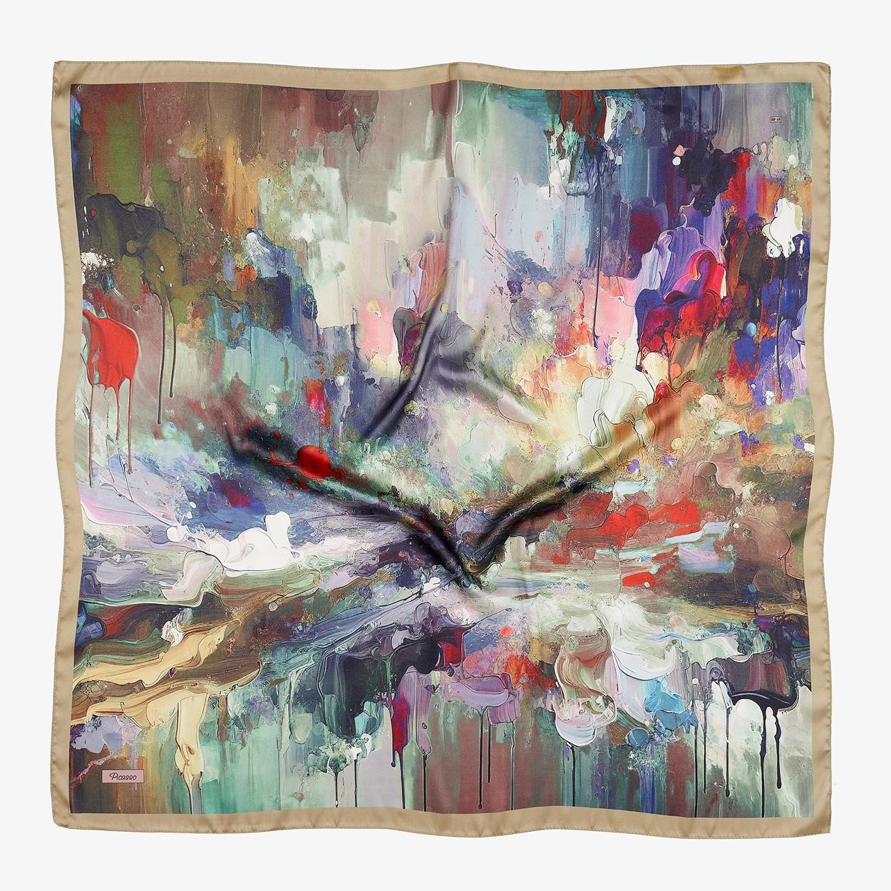 Picasso Hibrit Digital Kristal Dg-100 2907 Mix Paket Eşarp