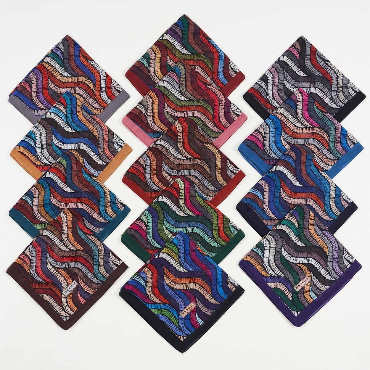 Perbello Digital Coton Dg-100 3784 Mix Package Scarf