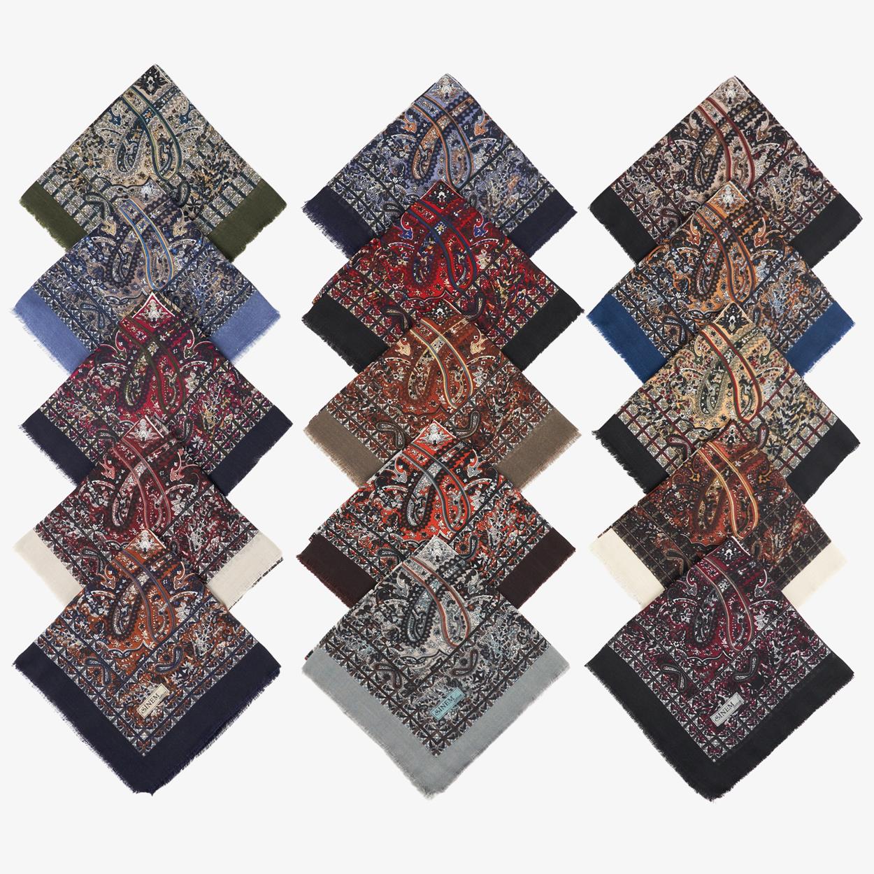 Sinem Flamlı Coton İndia Emp-100 BF12 Mix Paket Tülbent