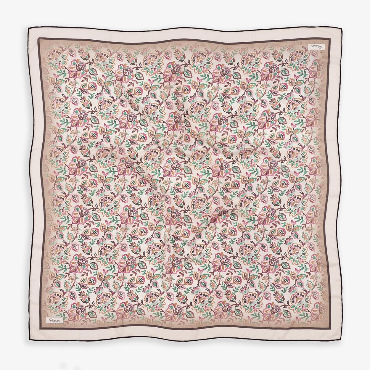 Сшитый вручную шарф Picasso Hybrid Digital Bursa Silk AT-100 3443 Mix Package