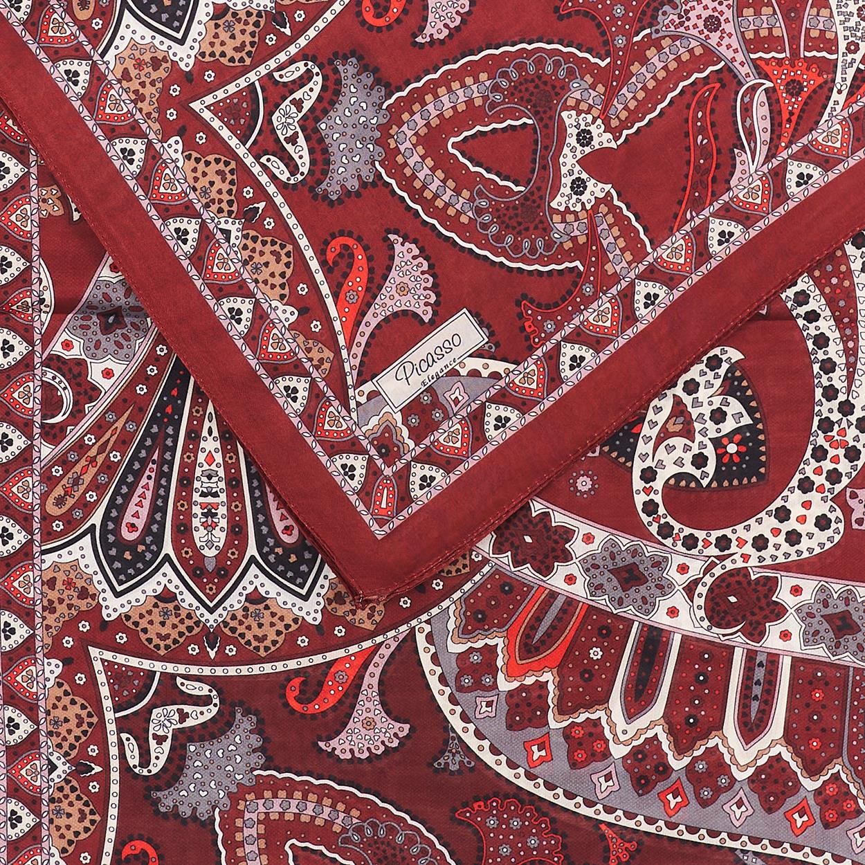 Picasso Digital Elegance Dg-190 Bordo Serisi Mix Paket Şal