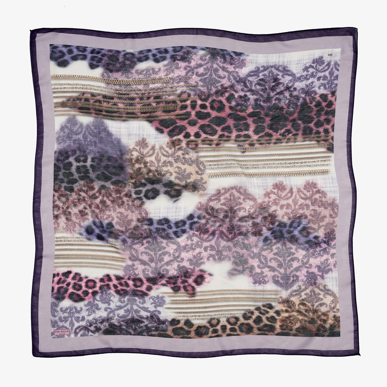 Perbello Digital Coton Dg-100 3854 Mix Package Scarf