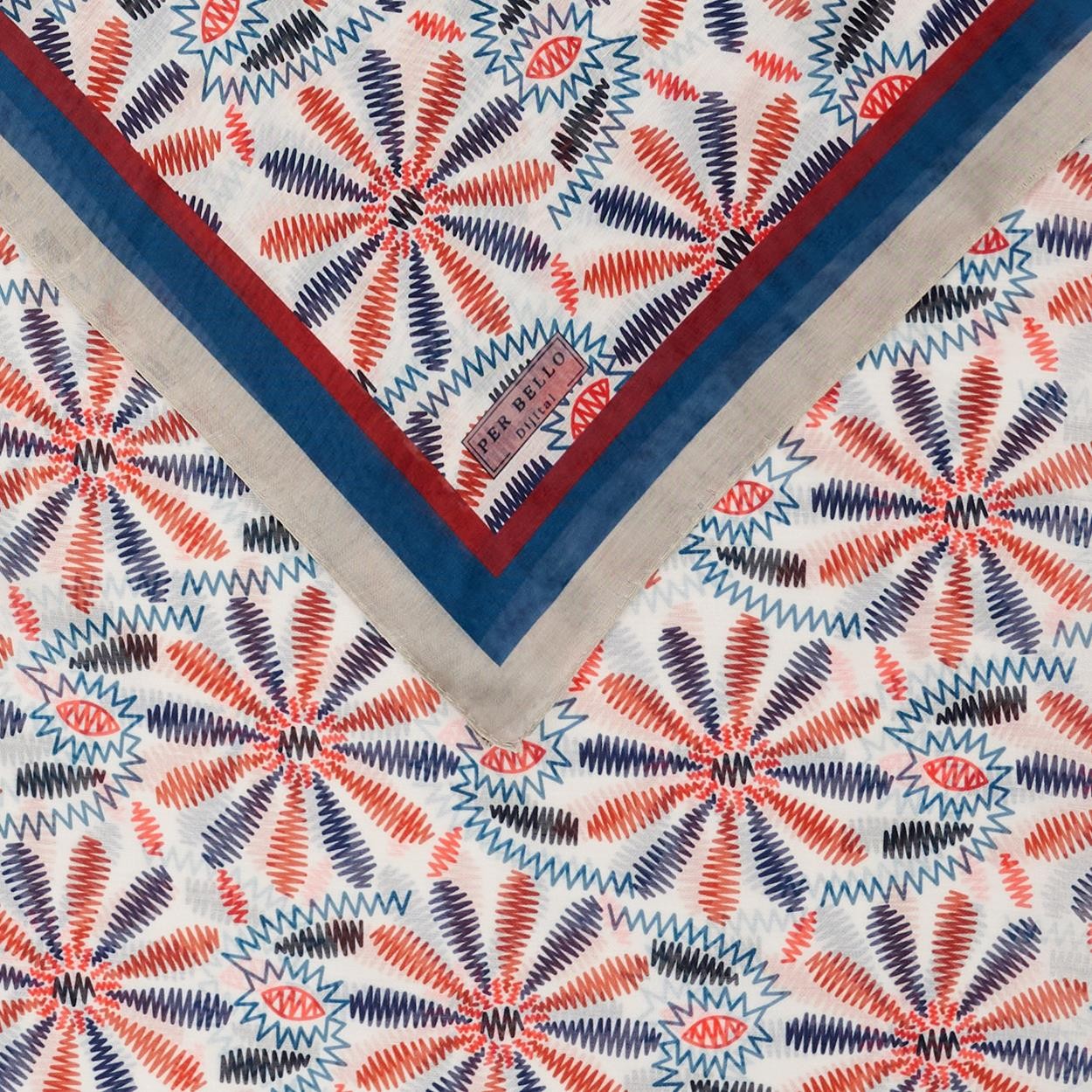 Perbello Digital Coton Dg-100 3799 Mix Package Scarf