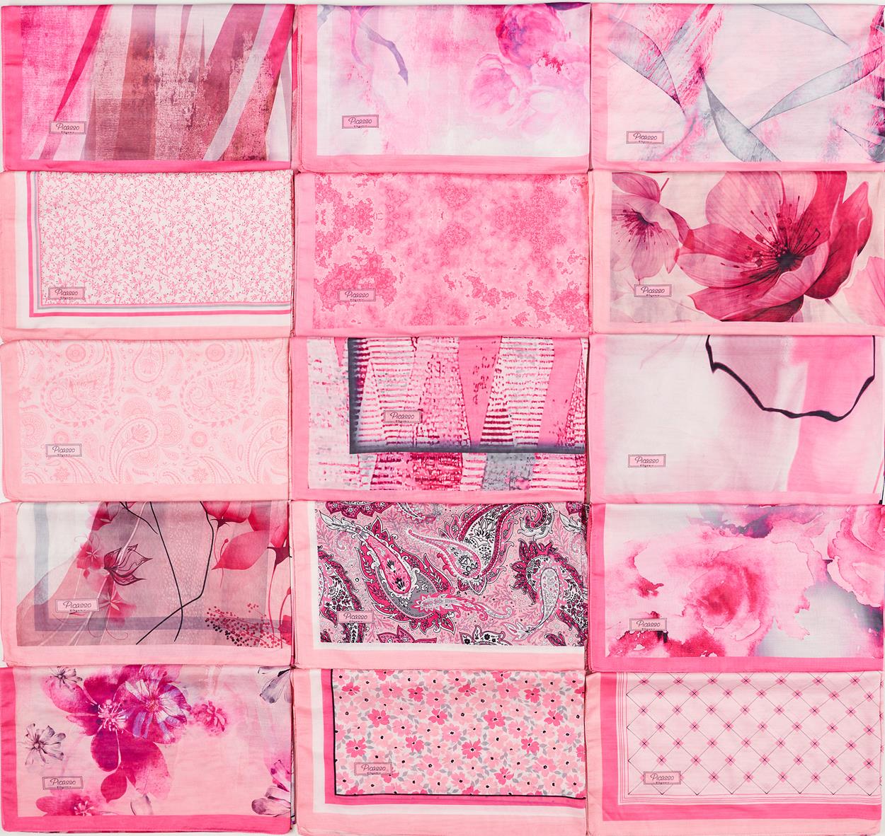 Picasso Digital Elegance Dg-190 Pembe Serisi Mix Paket Şal