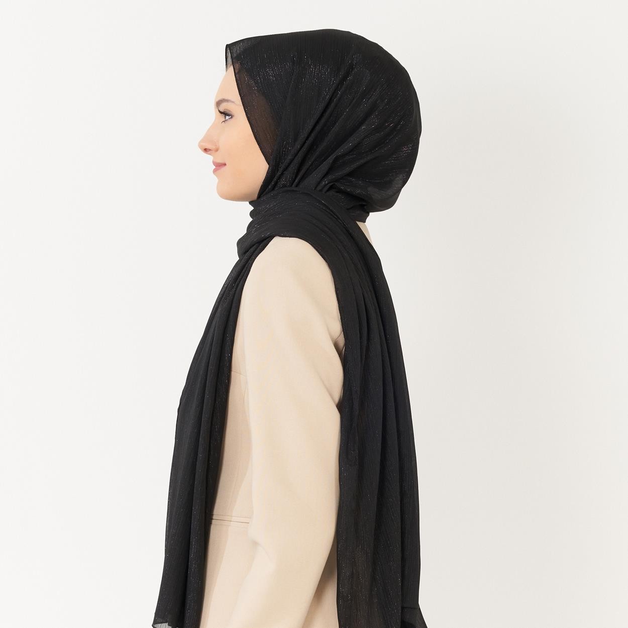 شال بيكاسو فضي يوريو شيفون Db-190