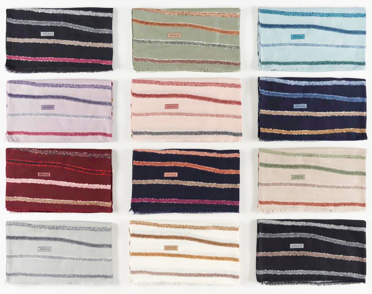Sinem Angora Kışlık Emp-190 AL73 Mix Paket Şal
