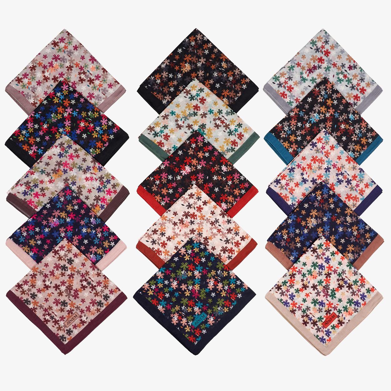 Sinem Dijital İndia Dg-100 6476 Mix Paket Tülbent