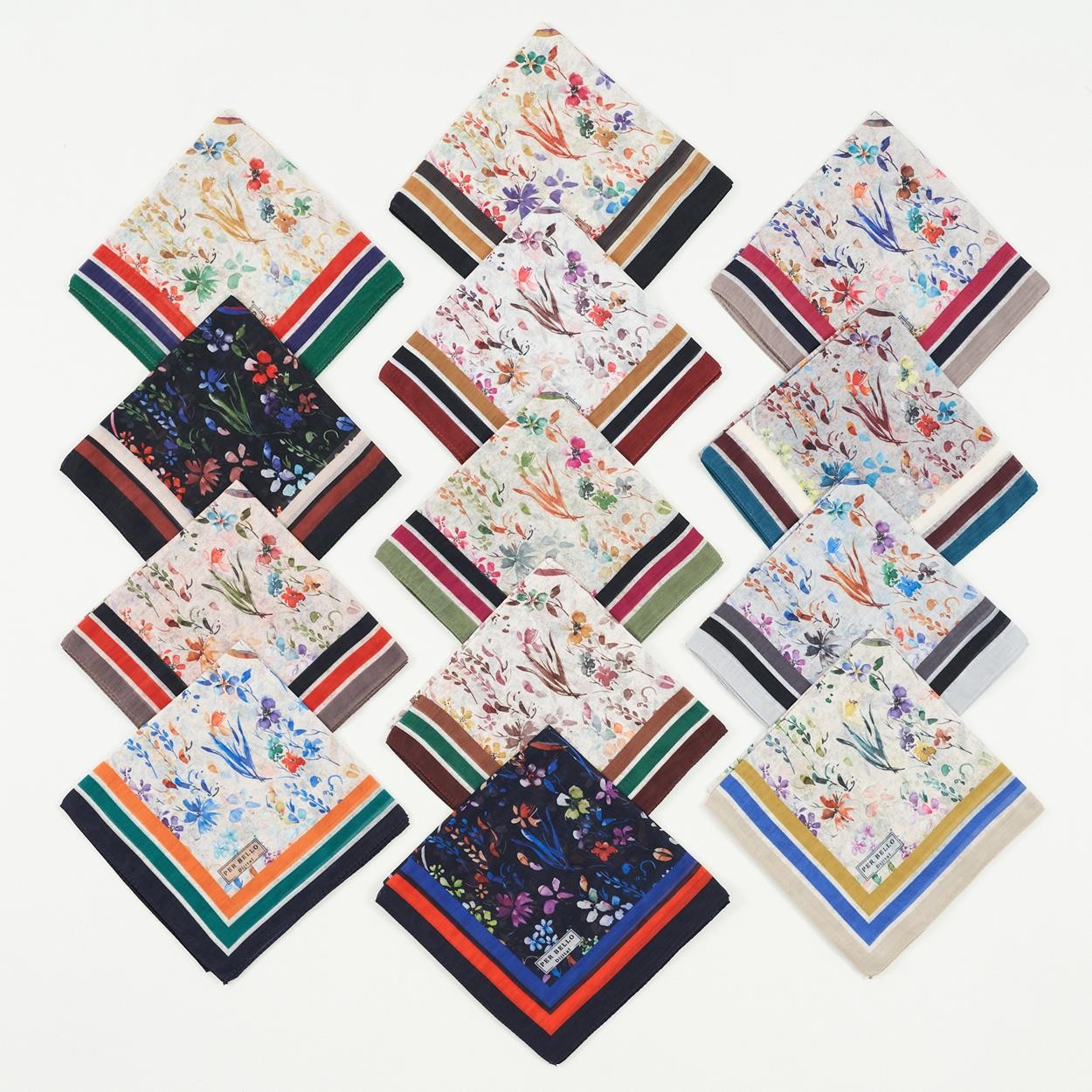Perbello Digital Coton Dg-100 3794 Mix Package Scarf