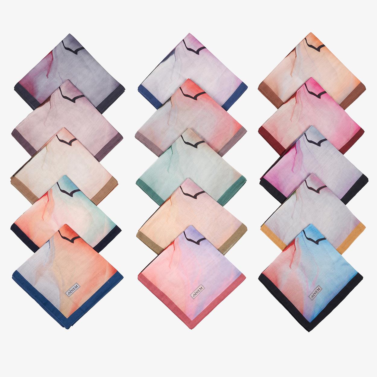 Sinem Dijital İndia Dg-100 6479 Mix Paket Tülbent