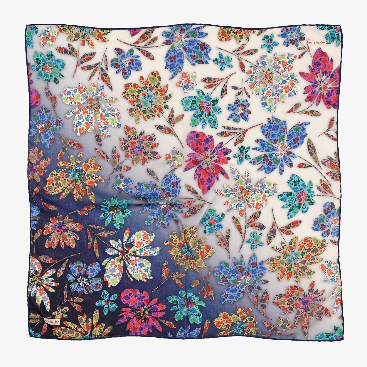 Monalisa Hand Stitched Digital Soft Cotton Dg-100 1812 Mix Pack-2 Scarf