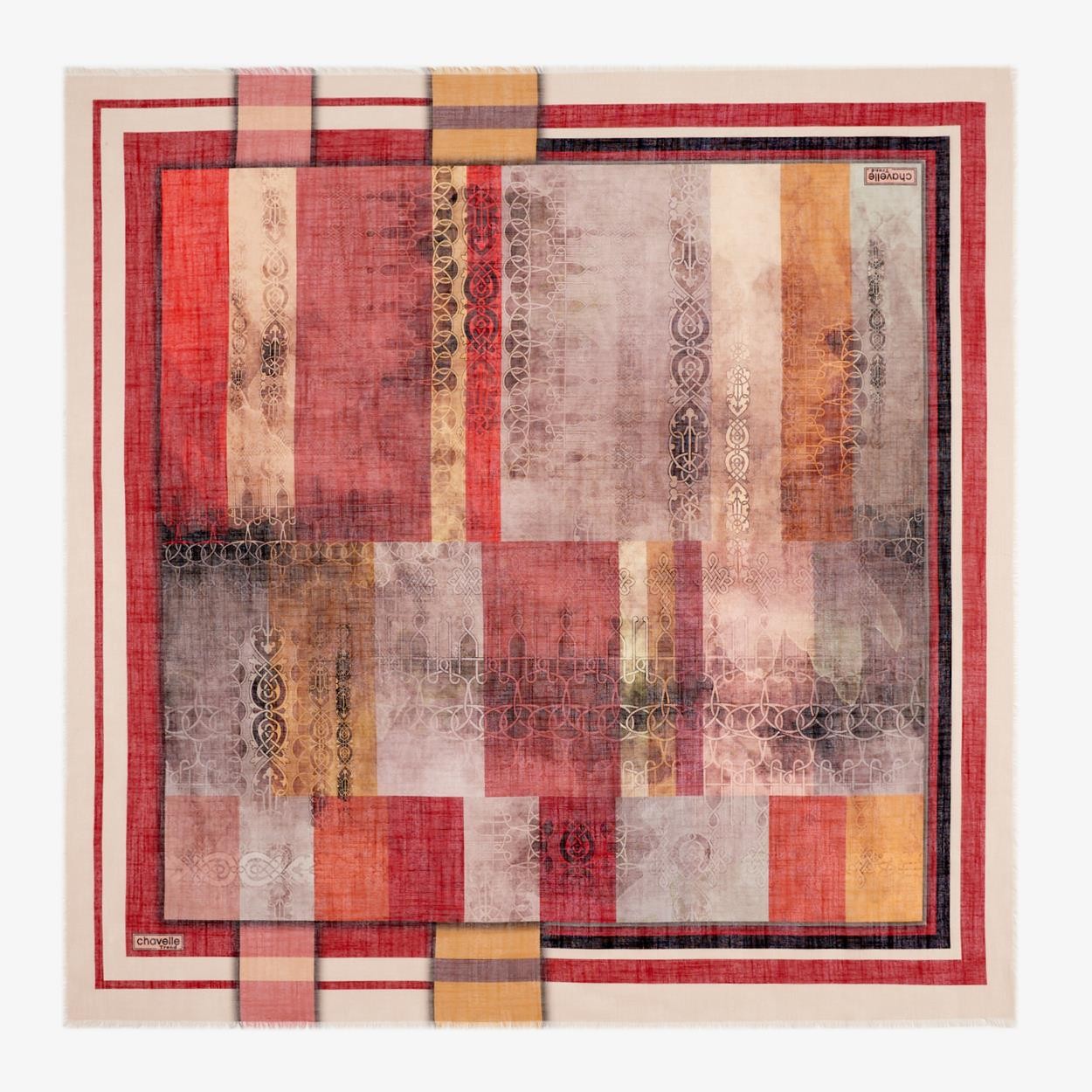 Chavelle Trend Digital Flamed Dg-100 1703 Mix Package Scarf